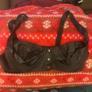 North Bound Leather black bra 37-39 C